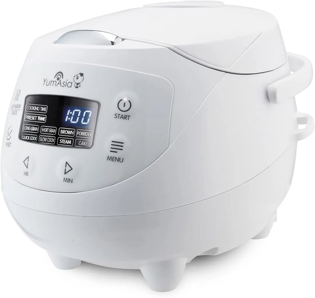 YUM-EN06 multicooker, 240 V, 50 Hz, 4 funkcje gotowania ryżu, 4 funkcje multischooker, Arktyczna biel