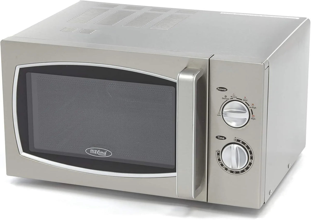 Maxima, kuchenka mikrofalowa - 900 W - 6 programów - Płyty do Ø 33 cm, 900 W