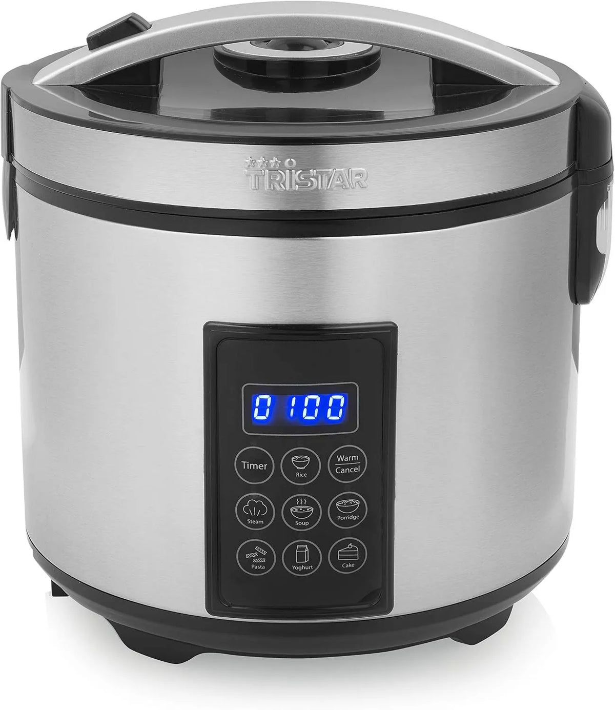 Tristar ryżowar, Akcesoria dla RK- 6138, 2.2 l, 7 programów, minutnik, hot hold, para, Rice i Vapor kuchenka XL, 8- 10 osób RK-6138