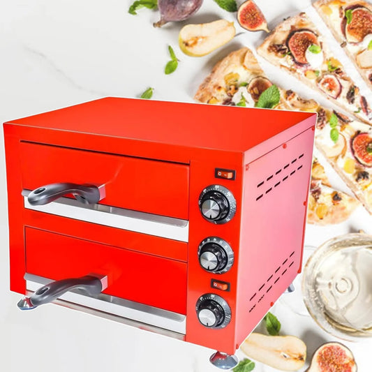 XSDAJSD piec do pizzy, Piec elektryczny do pizzy, 220 V, profesjonalny, stal nierdzewna