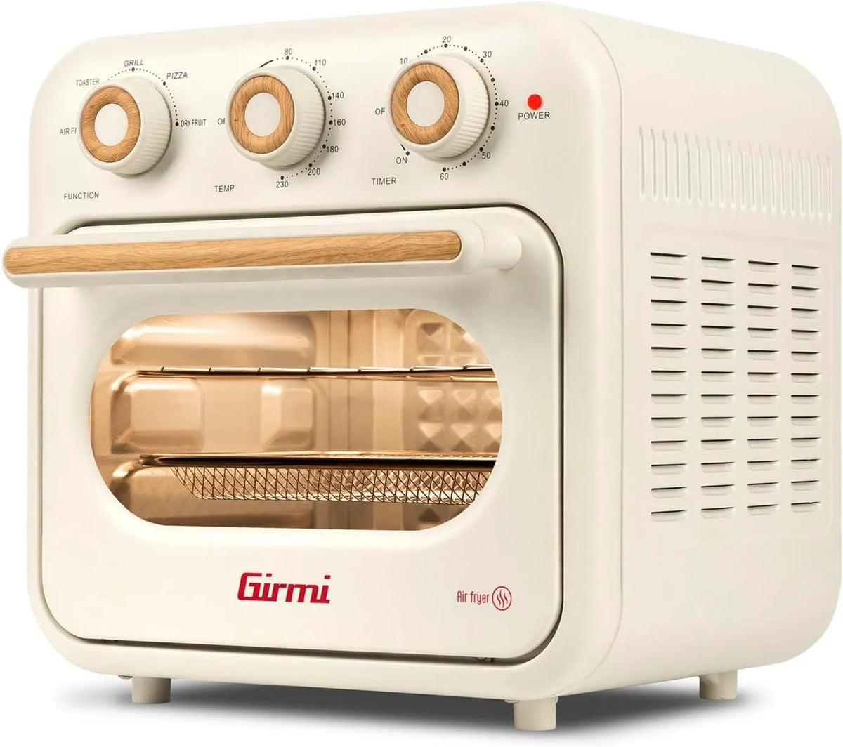 Girmi frytkownica beztłuszczowa, 14 l, FG28, licznik czasu, grill, 2 strefy temperatury, stal nierdzewna, akcesoria ze stali nierdzewnej, 230