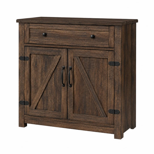 Kredens kuchenny z drewna sosnowego z szufladą i drzwiami 80x40x90 cm