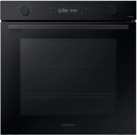 Samsung piekarnik do zabudowy, Piec elektryczny NV7B41307AK, 76 l, wbudowany, Built- in, Built- in Piekarnik jednofunkcyjny serii 4 - Jednoosobowy wentylator - piroliza - 76 l - Ecr - NV7B41307AK