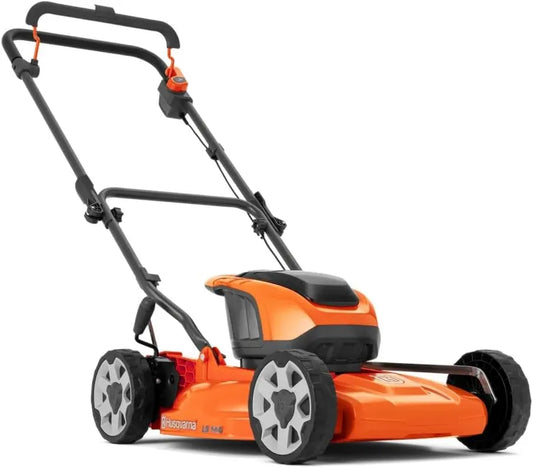 Kosiarka, 44 cm, zasilanie akumulatorowe, Husqvarna LB 144i kosiarka akumulatorowa, szerokość cięcia 44 cm, funkcja mulczowania BioClip