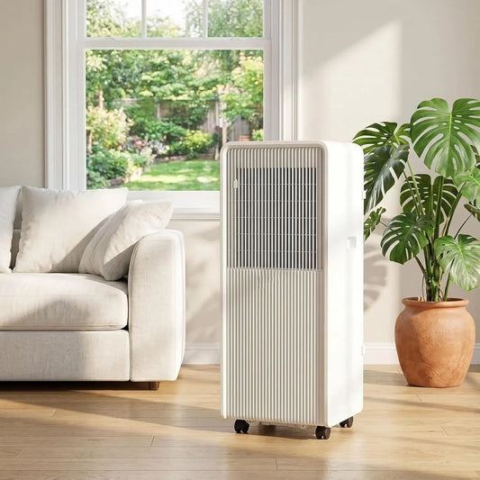 HURUMA klimatyzator przenośny, 12000 BTU Chłodziarka osuszacz powietrza, Cichy, 10000 Btu, Zestaw Okno instalacyjne dla ale