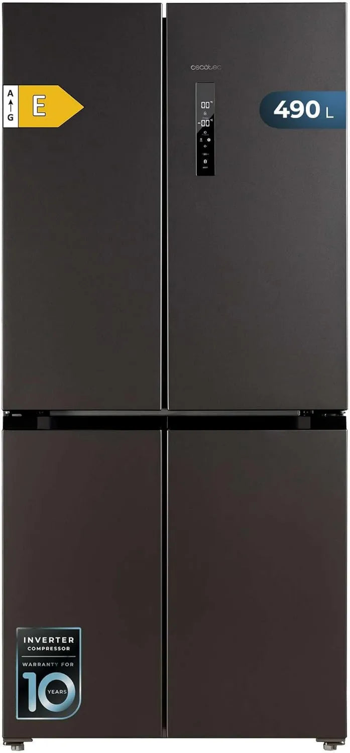 Lodówka, 490 l, 183 cm, silnik inwerterowy, Niska Konsumpcja, Silnik Inverter Plus, Fast Cooling i Fast Freezing, Total NoFrost