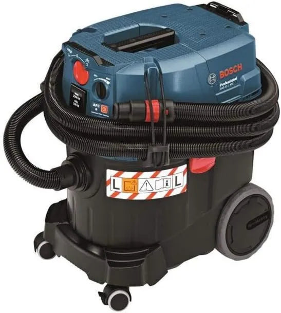 Bosch odkurzacz, 0,35 m, 35 mm, Professional: odkurzacz do pracy na sucho i mokro GAS 35 L AFC, 1 filtr płaski fałdowany, zestaw dysz do podłóg