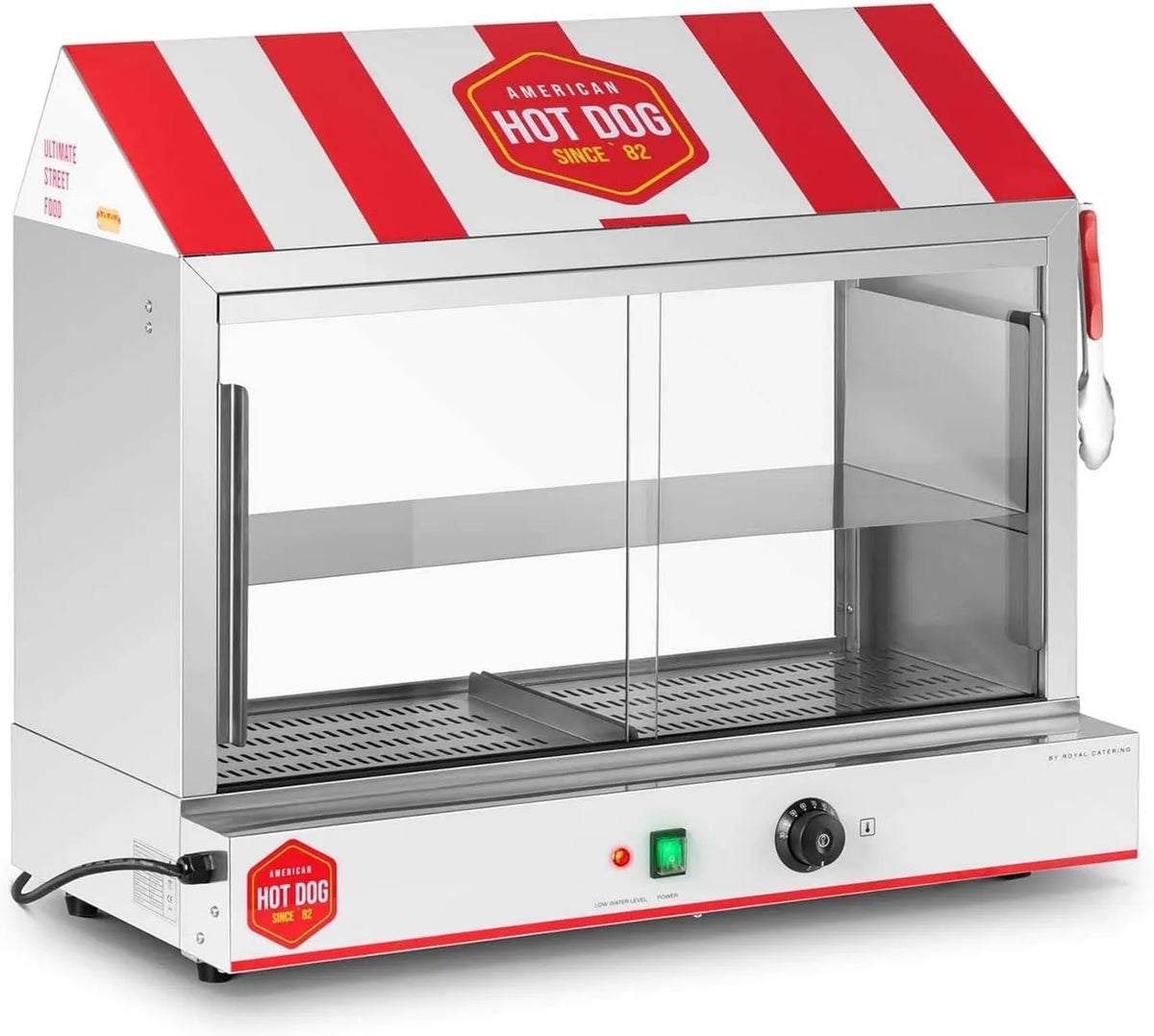 RCHW 2500H parowar do hot dogów, 2400 W, 69,5 cm, funkcja pary