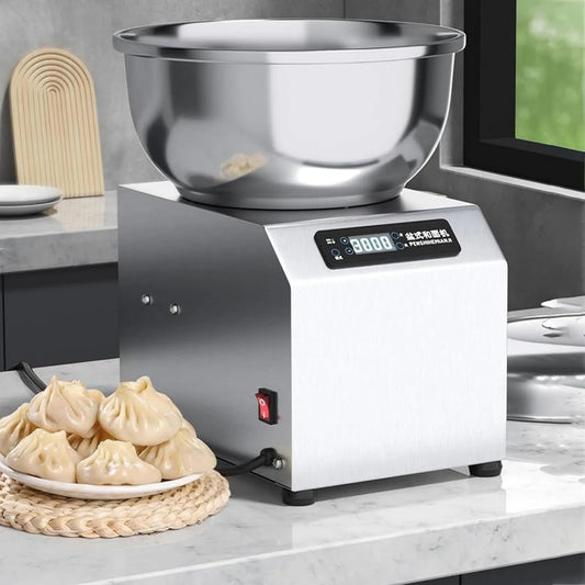 PioMue robot kuchenny, Maszyna do pasty, do mąki 8 kg/18lbs, 2200 W, 8 kg, pizza, profesjonalna, stal nierdzewna