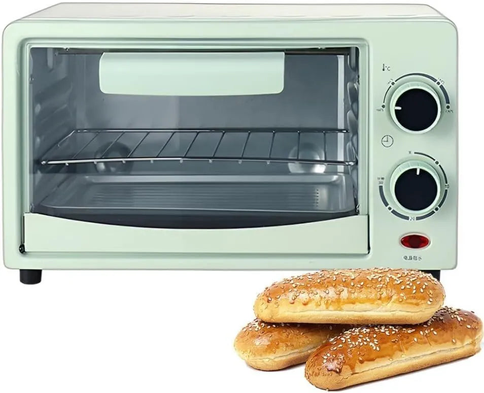 Generic mini piekarnik, Piec elektryczny, 12 l, 0 do 230°C, grill, restauracja, 2 strefy temperaturowe, biały