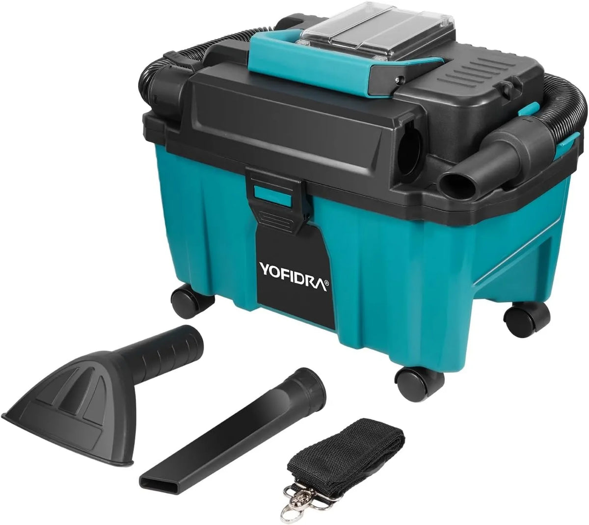 Yofidra, Makita 3- in-1 Odkurzacz, 10 l, 18 V, kompatybilny z akumulatorem 18 V, filtr HEPA 3 w 1