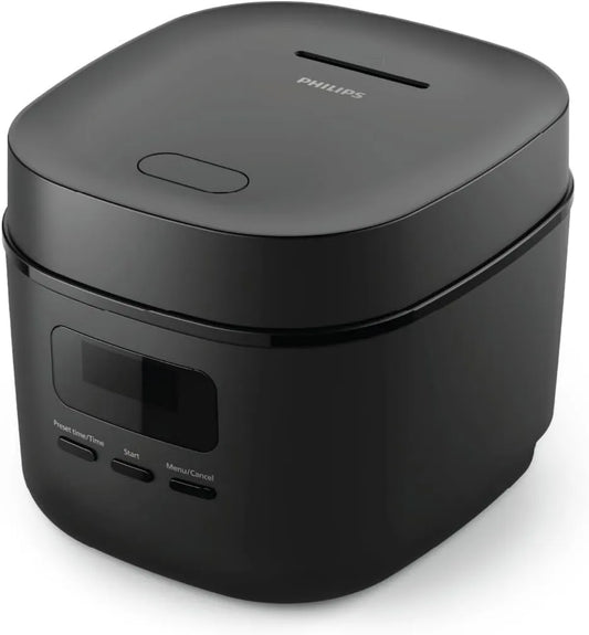 PHILIPS ryżowar, HD3080 / 80 kuchenka, kuchenka, elektryczny Rice kuchenka, 0, 54 l, 400 W, płyta IPS, czarny HD3080/80