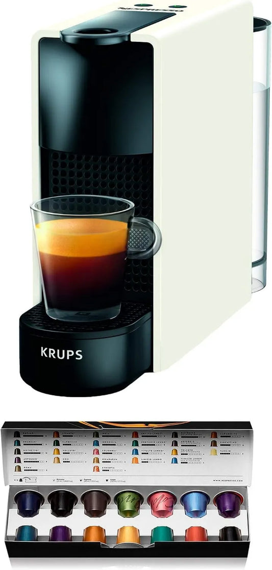 KRUPS, XN110110 Elektryczny ekspres do kawy, 0, 6 l, Essenza Mini ręczna ekspres do kawy 0
