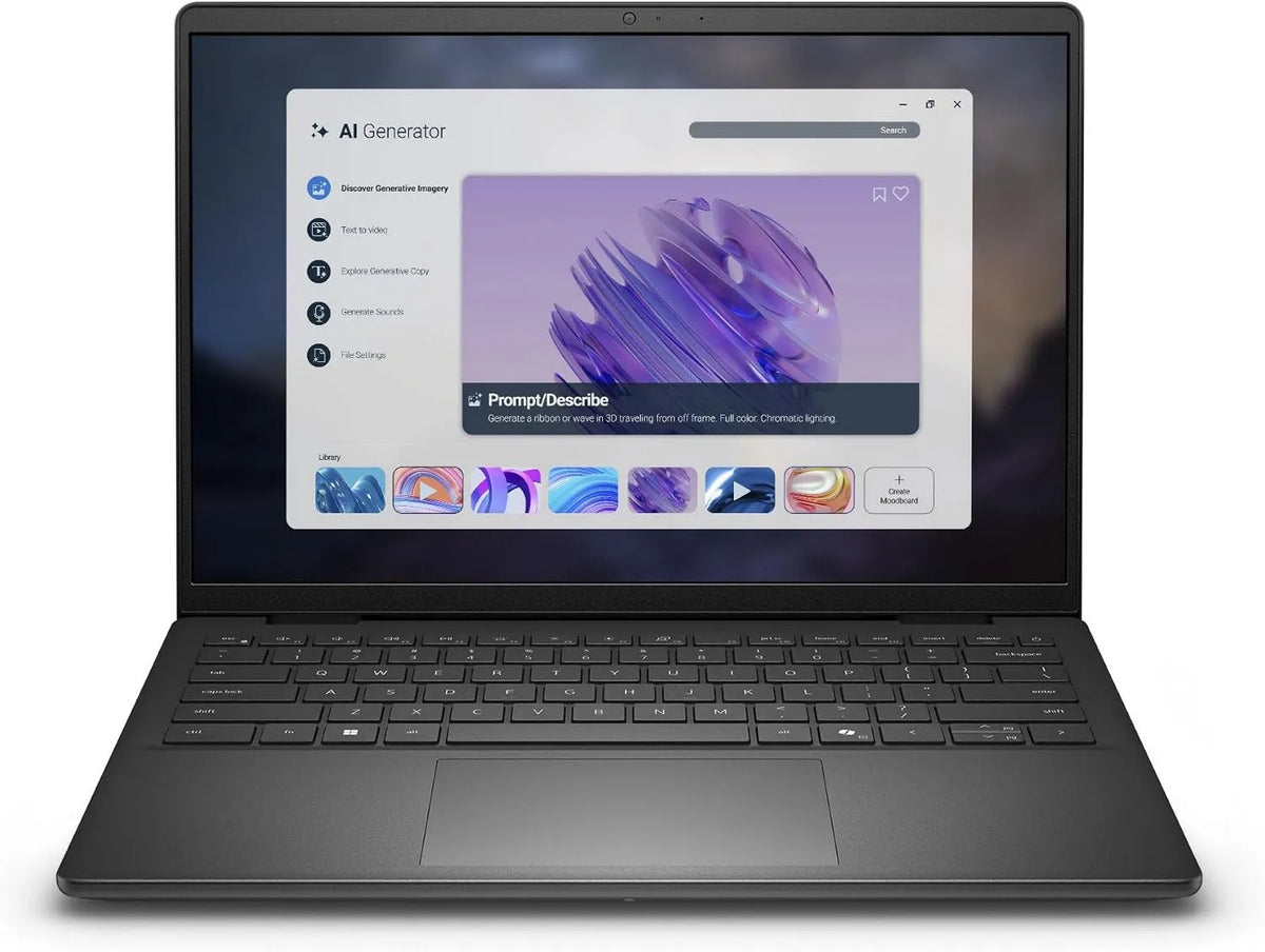 DC14255 laptop, 1920 × 1200, 14 cali, sterowanie WiFi, zdalne sterowanie, Dell 14 laptop Copilot+ PC 14' 2K, karta graficzna AMD Radeon