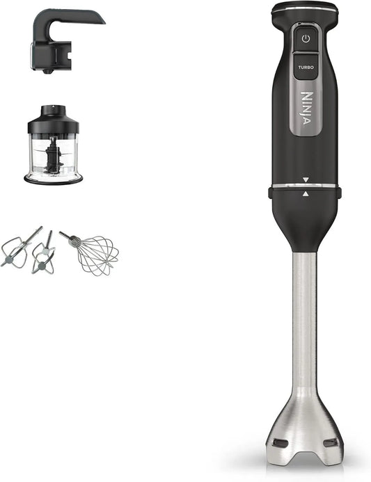 NINJA, 3- in-1 CI100EU Dishwayer, 850 W, czarny, 2 prędkości mieszania i 5 prędkości do cięcia 3 w 1