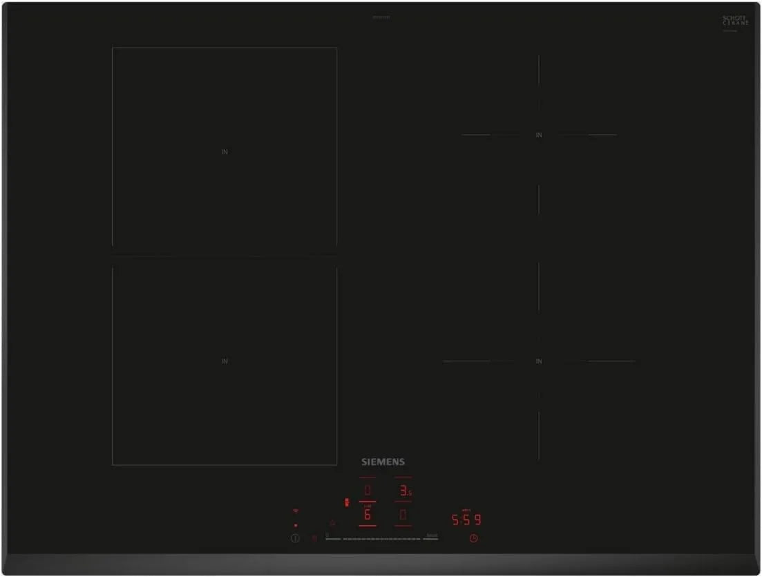 SIEMENS, IQ500 ED751HSB1E Płyta indukcyjna, 70 cm, stół indukcyjny do gotowania, Combizone