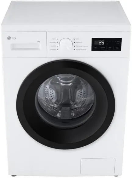 LG pralka, F84N15WHS, 8 kg, biała, przednia 8 kg 1400 Tours, min. Biały - F84N15WHS