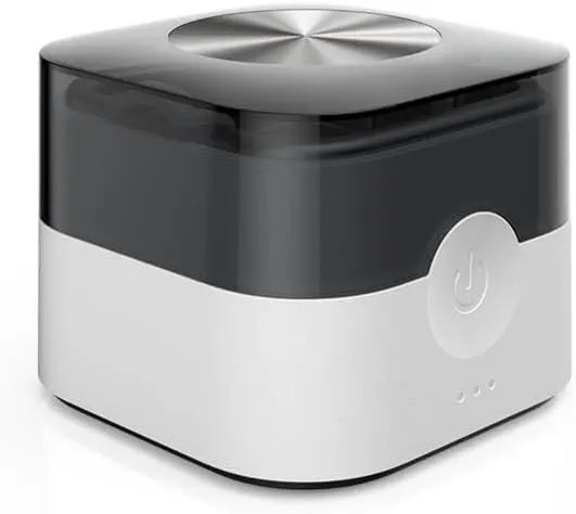 flow-med, Ultradźwiękowy zbiornik do czyszczenia, czyszczący, akumulator, 125 ml, aplikacja, USB, do obsługi i ochrony słuchu