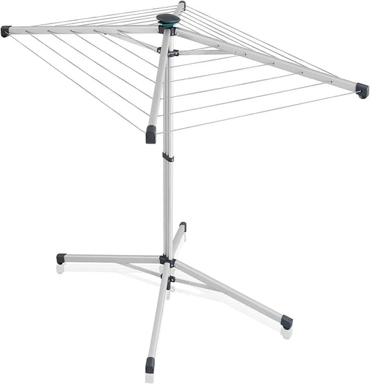 Leifheit, Produkt z 14 m przedłużenia, Drier Umbrella na piechotę LinoPop- Up 140, Szybki montaż z jedną ręką, kompaktowy i łatwy w obsłudze