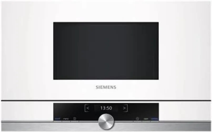 SIEMENS, IQ700 BF634RGW1 Kuchenka mikrofalowa, 38 cm, 21 l, do zabudowy, mikrofalówka