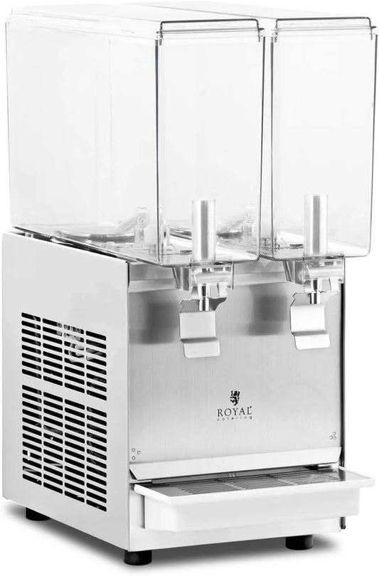 Royal Catering, Kuchnia kurek, 10 l, 290 W, Profesjonalne, Usługi restauracyjne, Funkcje: Chłodzenie, Agitacja, Przezroczysty taca z kufrem Fontaine à Jus