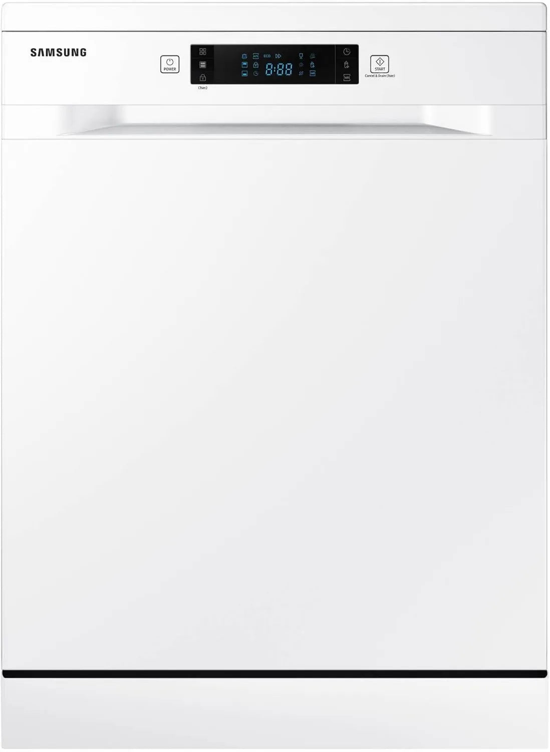 Samsung zmywarka, DW60M6040FW 13seaters, 60 cm, samotność, biały, LED, Maksymalny rozmiar, przyciski, Tactil 13places