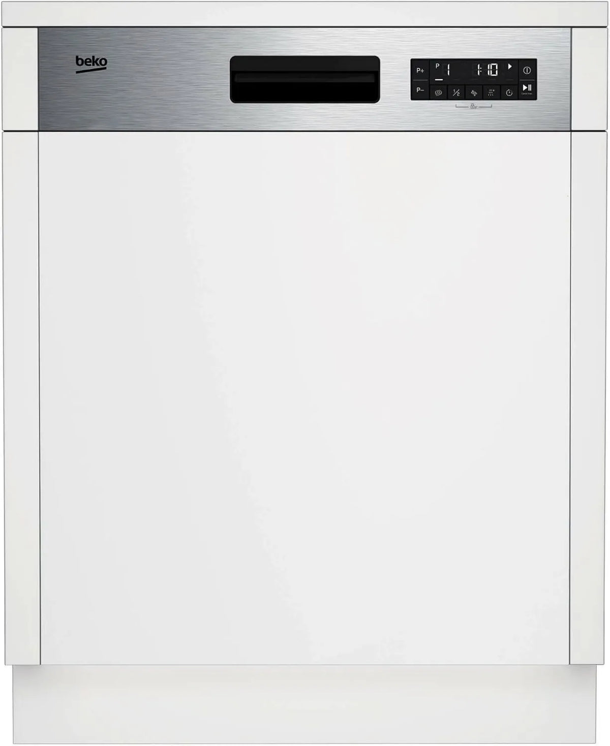Beko BDSN26430X zmywarka, 45 dB, 9,9 l, zmywarka do naczyń 14-częściowa, częściowo ukryta, klasa energetyczna D