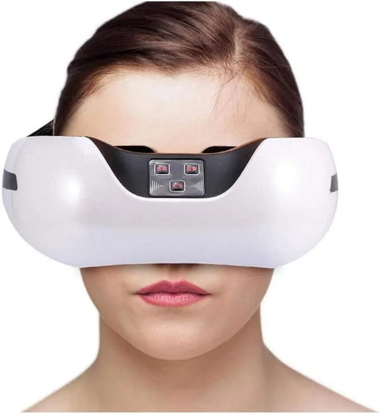SMSOM, Masażer, przenośny, Bluetooth, funkcja ogrzewania, do łagodzenia powiek do oczu Poprawianie